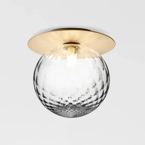 Nuura Liila 1 vägg/taklampa, stor, guld - ofärgad