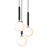 Nuura Miira 3 pendellampa, rock grey - opal