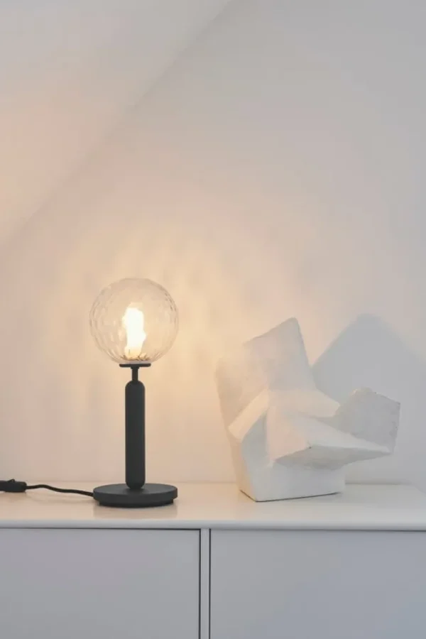 Nuura Miira bordslampa, klippgrå - klar