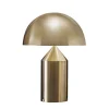 Oluce Atollo 238 bordslampa, guld