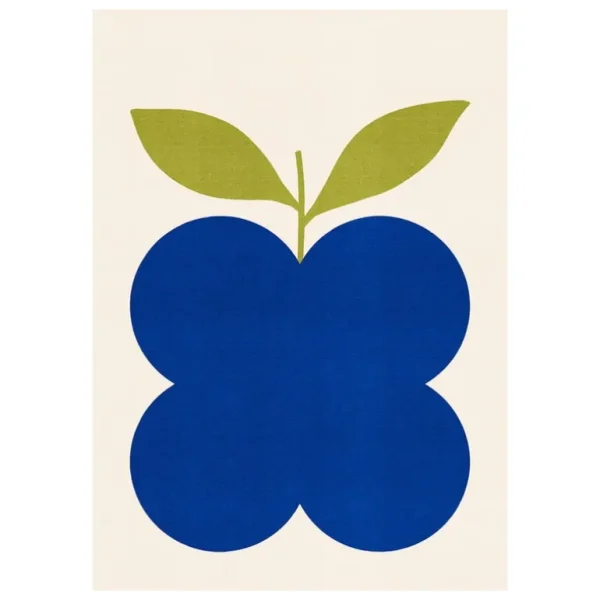 Paper Collective Indigo Fruit poster