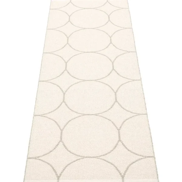 Pappelina Boo matta 70 x 200 cm, linne - vanilj