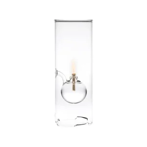 Paustian Wolfard oljelampa, medium, klart glas