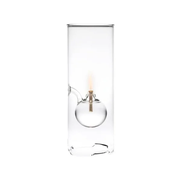 Paustian Wolfard oljelampa, medium, klart glas