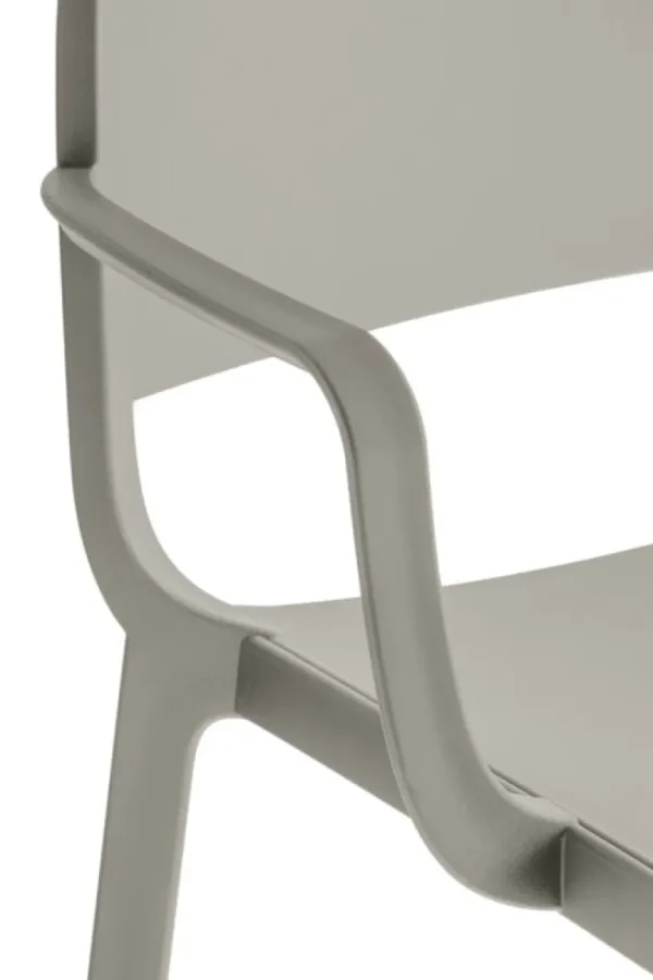 Pedrali Dome 265 fåtölj, gråbeige