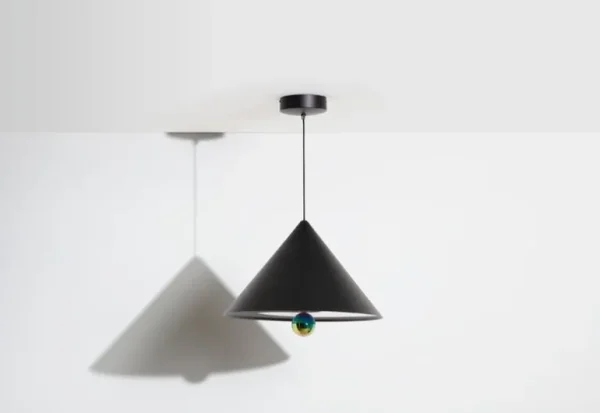 Petite Friture Cherry stor LED-pendellampa, svart