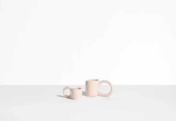 Petite Friture Donut espressokopp, 2 st, bubbelgum
