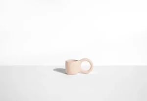 Petite Friture Donut espressokopp, 2 st, bubbelgum