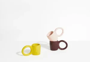 Petite Friture Donut mugg, M, citron