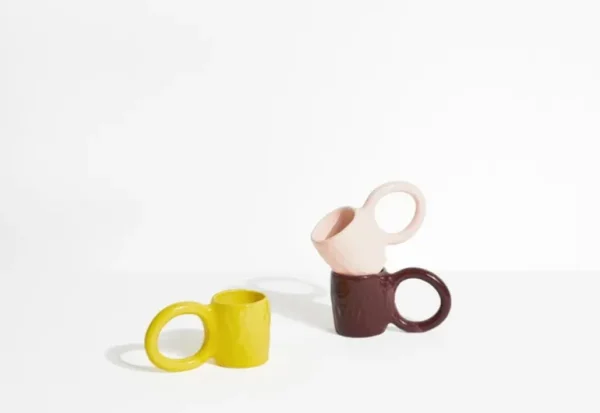 Petite Friture Donut mugg, M, citron