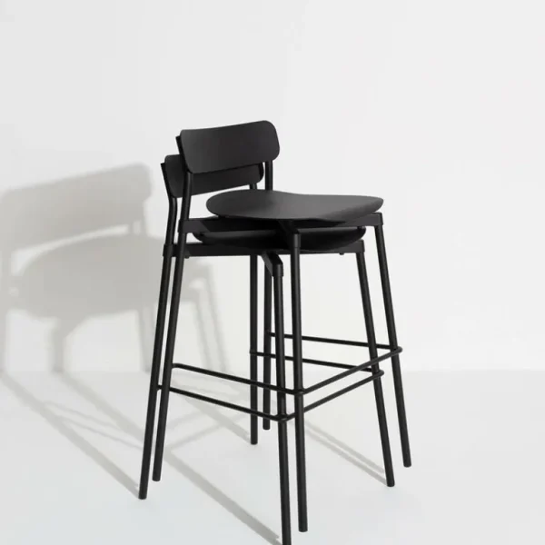 Petite Friture Fromme barstol, 75 cm, svart