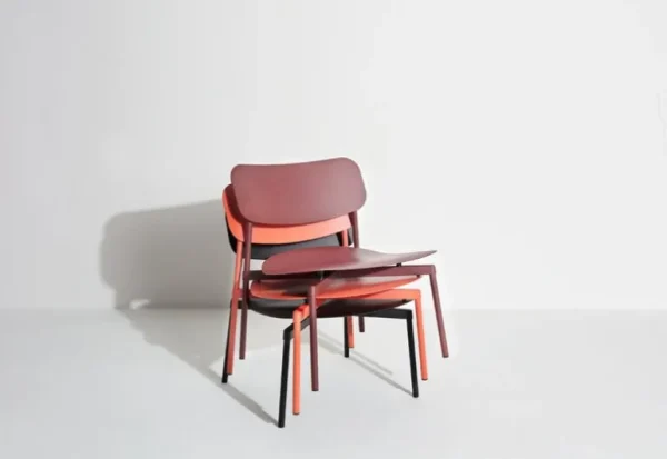 Petite Friture Fromme lounge stol, korall
