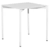 Petite Friture Fromme matbord, 70 x 70 cm, vitt