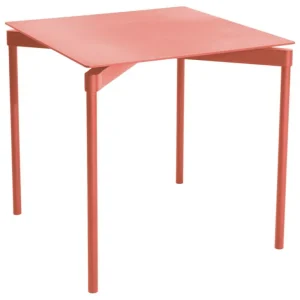 Petite Friture Fromme matbord, 70 x 70 cm, korall