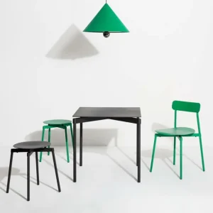 Petite Friture Fromme matbord, 70 x 70 cm, svart