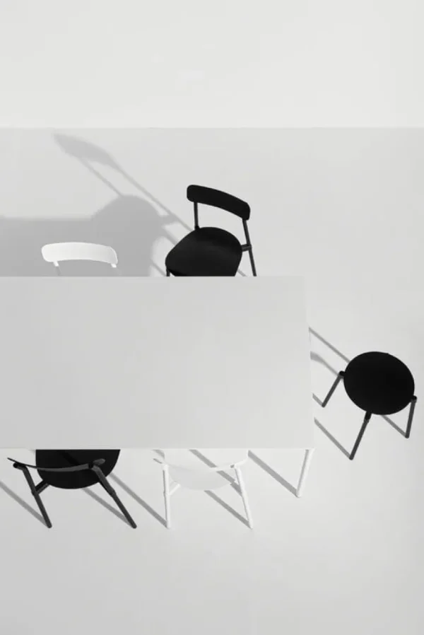 Petite Friture Fromme matbord, 90 x 180 cm, vitt