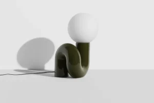 Petite Friture Neotenic bordslampa, 51 cm, grön