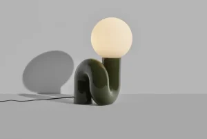 Petite Friture Neotenic bordslampa, 51 cm, grön