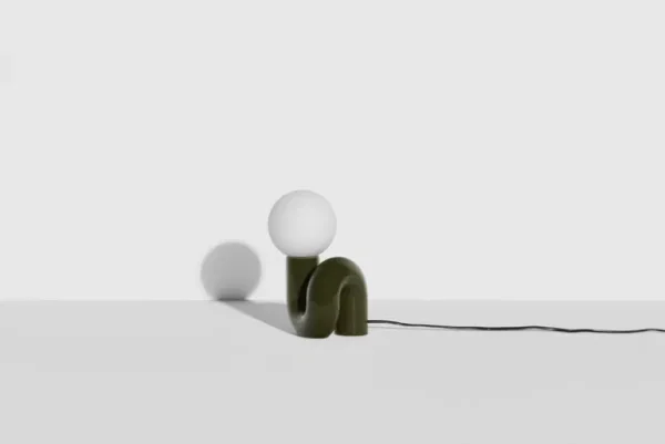 Petite Friture Neotenic bordslampa, 26 cm, grön