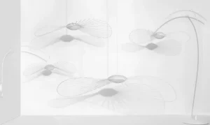 Petite Friture Vertigo Nova pendellampa, 190 cm, vit