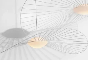 Petite Friture Vertigo Nova pendellampa, 140 cm, vit
