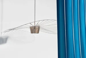 Petite Friture Vertigo pendellampa, 140 cm, brons