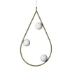 Pholc Pearls 80 pendellampa, mässing