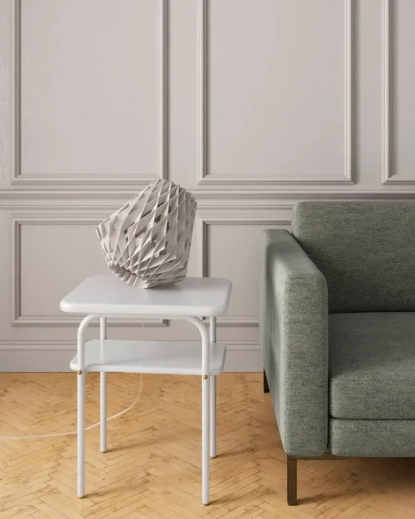 Pilke Lights Pilke Signature 28 bordslampa, vit