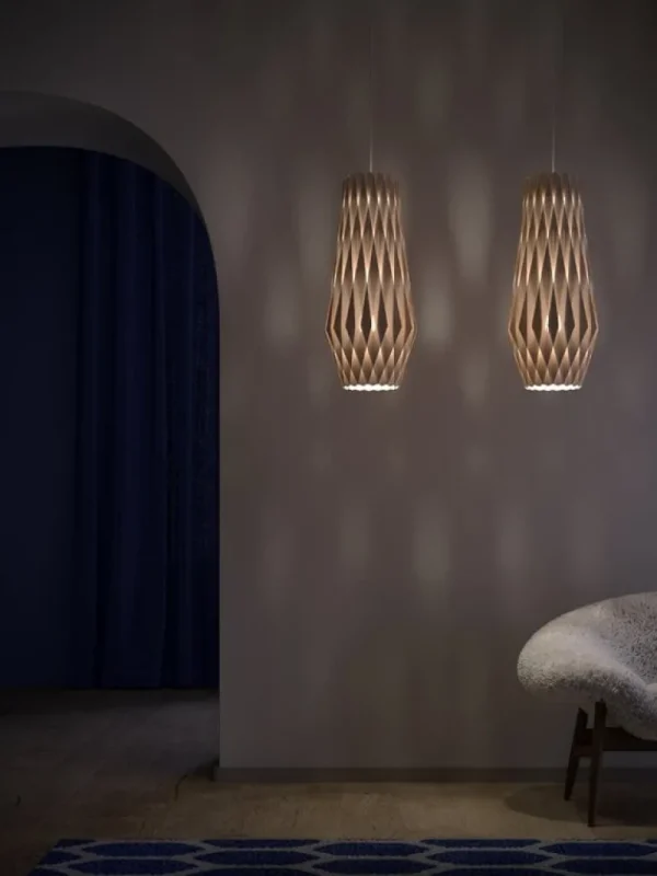 Pilke Lights Pilke Signature 30/70 hänglampa, björk