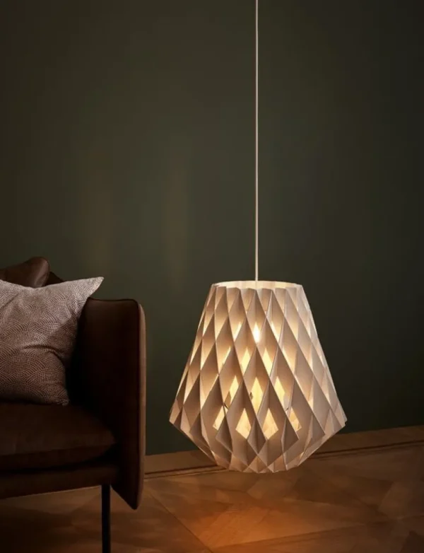 Pilke Lights Pilke Signature 50 pendellampa, vit