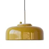 PLEASE WAIT to be SEATED Podgy pendellampa, turmeric yellow
