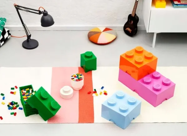 Room Copenhagen Lego Storage Brick 4, orange