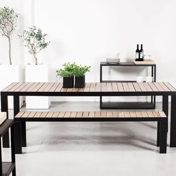 Ru00f6shults Röshults Garden 125 bänk, anthracite