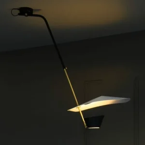 Sammode G25 pendellampa, svart - vit