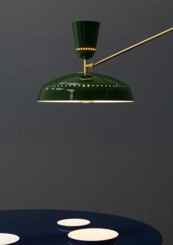 Sammode G1 vägglampa, brittiskt grönt