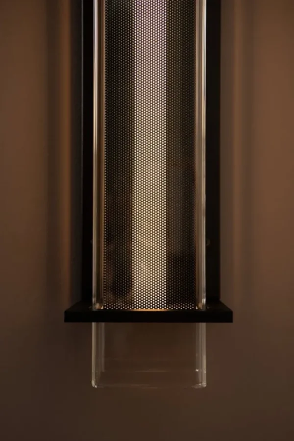 Sammode Quadratube W3 vägglampa, L, 700 mm, svart