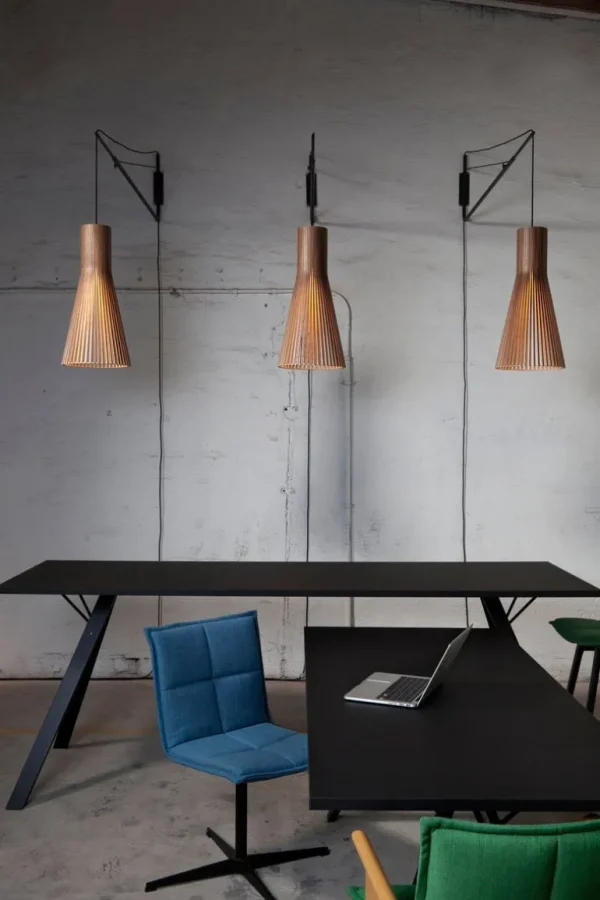 Secto Design Secto 4200 pendellampa 60 cm, valnöt