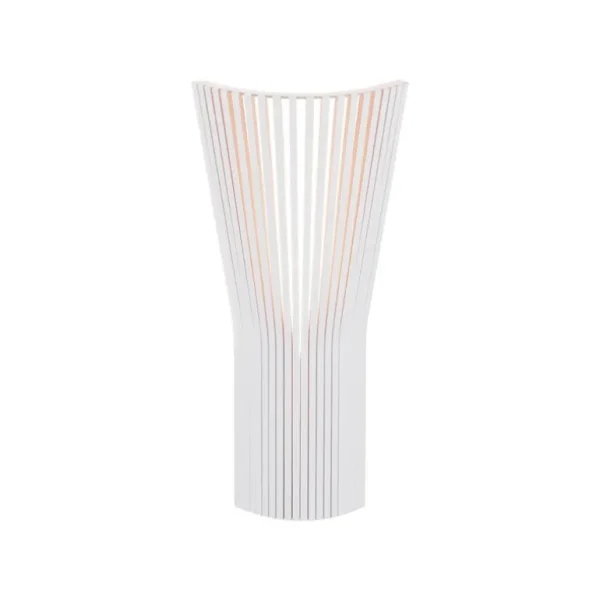 Secto Design Secto 4237 vägglampa för hörn, 45 cm, vit