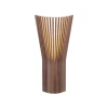 Secto Design Secto 4237 vägglampa för hörn, 45 cm, valnöt