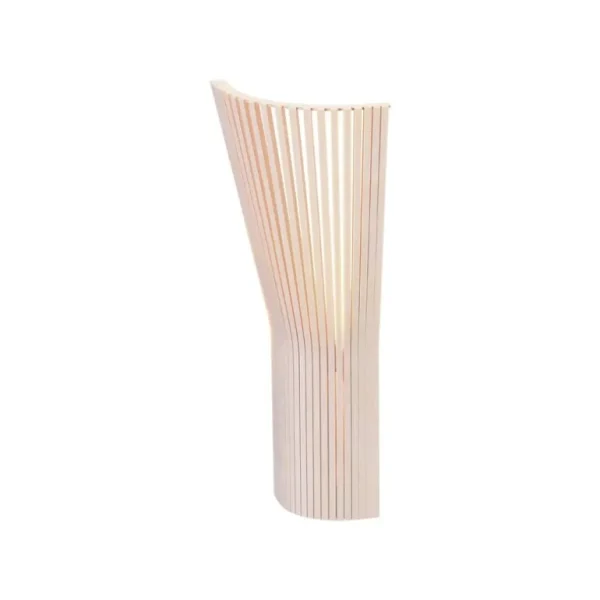 Secto Design Secto 4237 vägglampa för hörn, 45 cm, björk