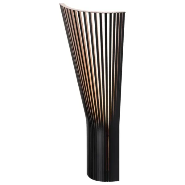 Secto Design Secto 4236 vägglampa för hörn, 60 cm, svart