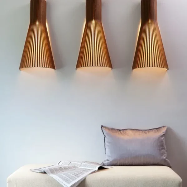 Secto Design Secto 4231 vägglampa 45 cm, björk