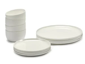 Serax Base, tallriksset, vitt, 12 delar