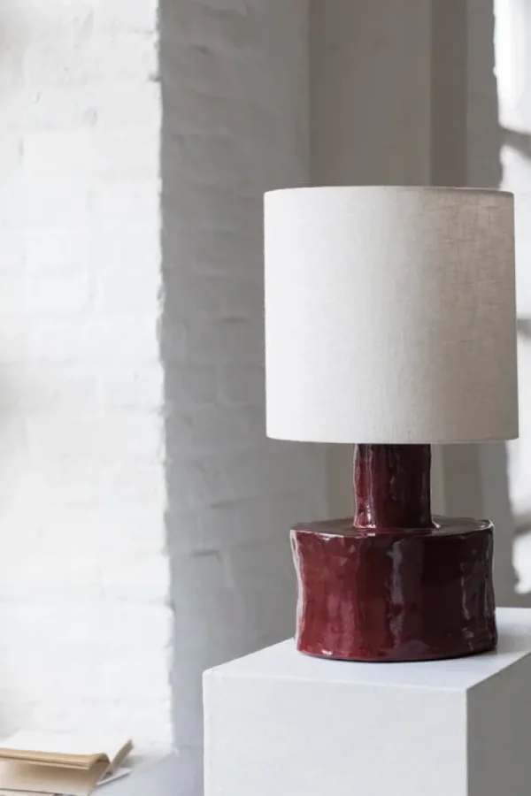Serax Catherine, bordslampa, röd - beige