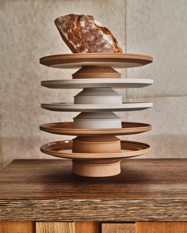 Serax Dune tårtfat, 33 cm, alabaster