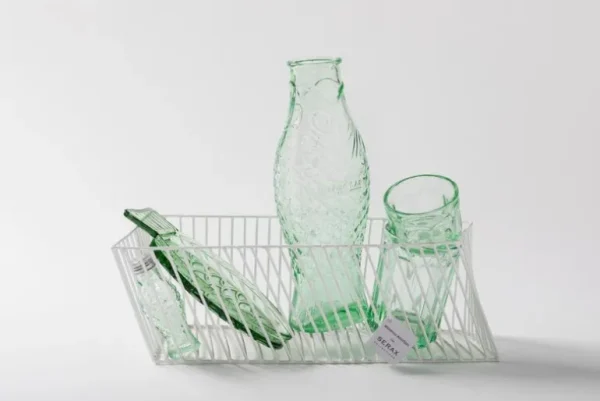 Serax Fish & Fish set, 5 delar, grön