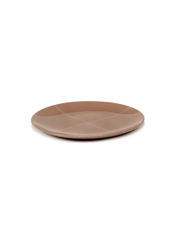 Serax Zuma mattallrik, M, 28 cm, sienna