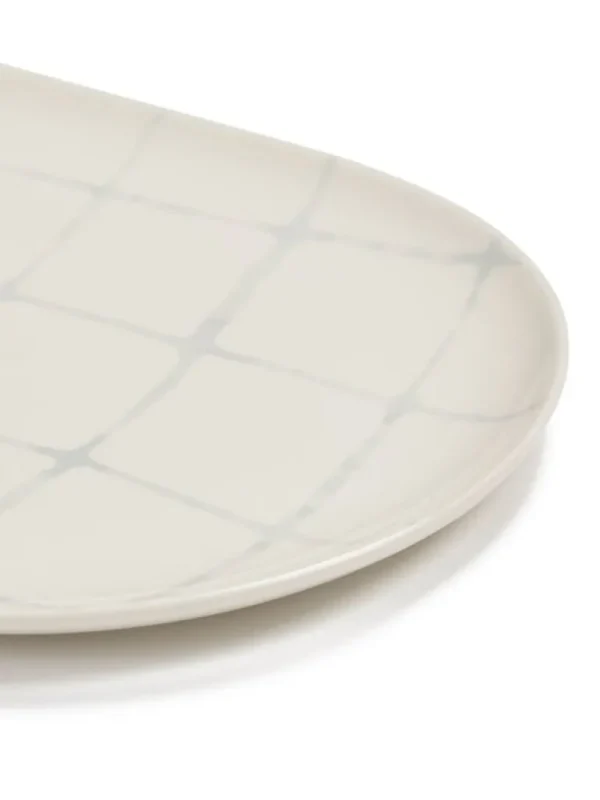 Serax Zuma serveringsfat, 26 x 47 cm, salt