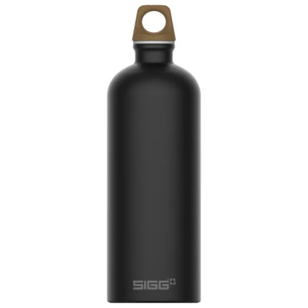SIGG Traveller MyPlanet vattenflaska, 1 l, svart