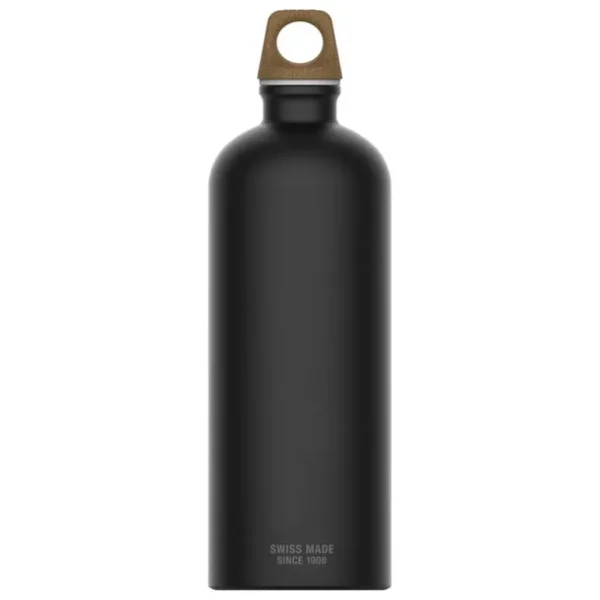 SIGG Traveller MyPlanet vattenflaska, 1 l, svart
